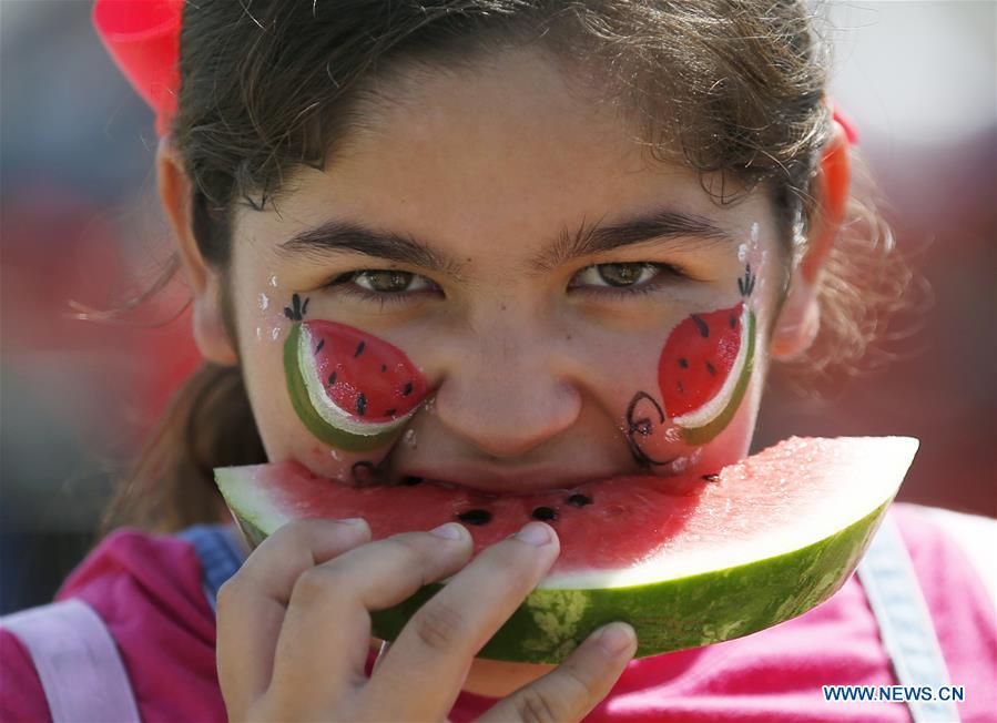 U.S.-LOS ANGELES-CALIFORNIA WATERMELON FESTIVAL