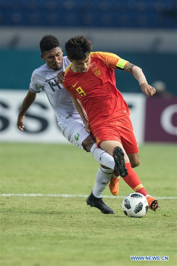 (SP)INDONESIA-BANDUNG-ASIAN GAMES-FOOTBALL-CHINA VS TIMOR LESTE