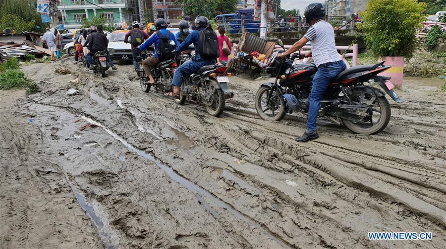 NEPAL-KATHMANDU-TORRENTIAL RAIN