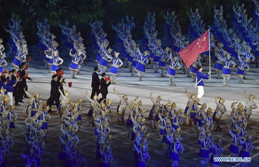 (SP)INDONESIA-JAKARTA-ASIAN GAMES-OPENING CEREMONY