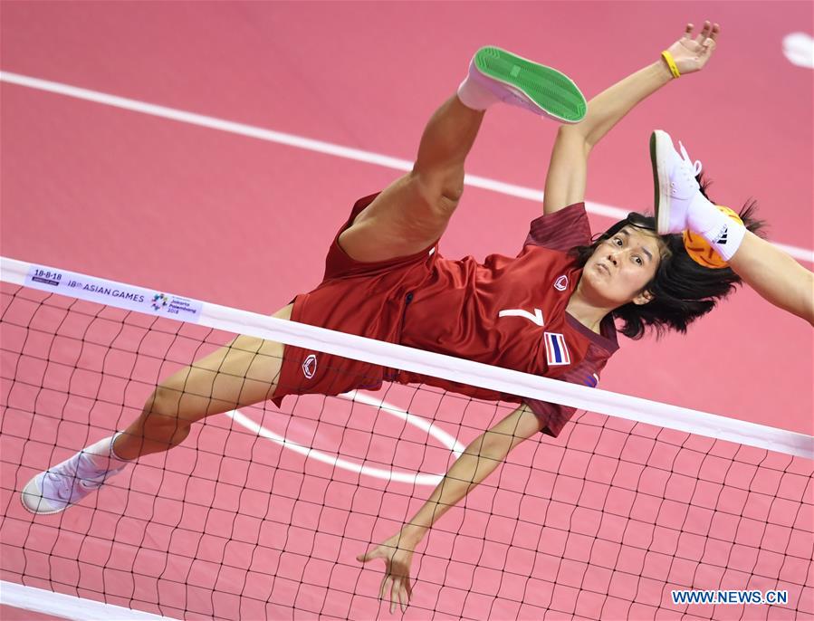 (SP)INDONESIA-PALEMBANG-ASIAN GAMES-SEPAKTAKRAW