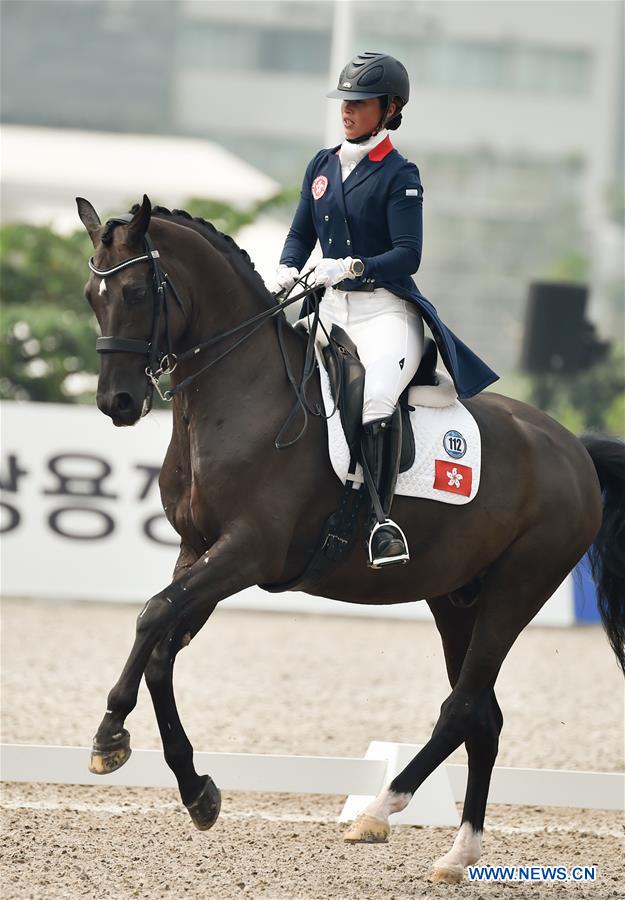 (SP)INDONESIA-JAKARTA-ASIAN GAMES-EQUESTRIAN-DRESSAGE INDIVIDUAL