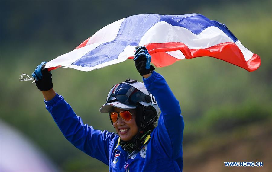 (SP)INDONESIA-BOGOR-ASIAN GAMES-PARAGLIDING