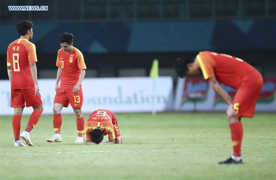 (SP)INDONESIA-BEKASI-ASIAN GAMES-MEN'S FOOTBALL