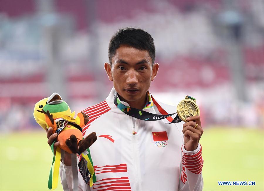 (SP)INDONESIA-JAKARTA-ASIAN GAMES-MEN'S MARATHON