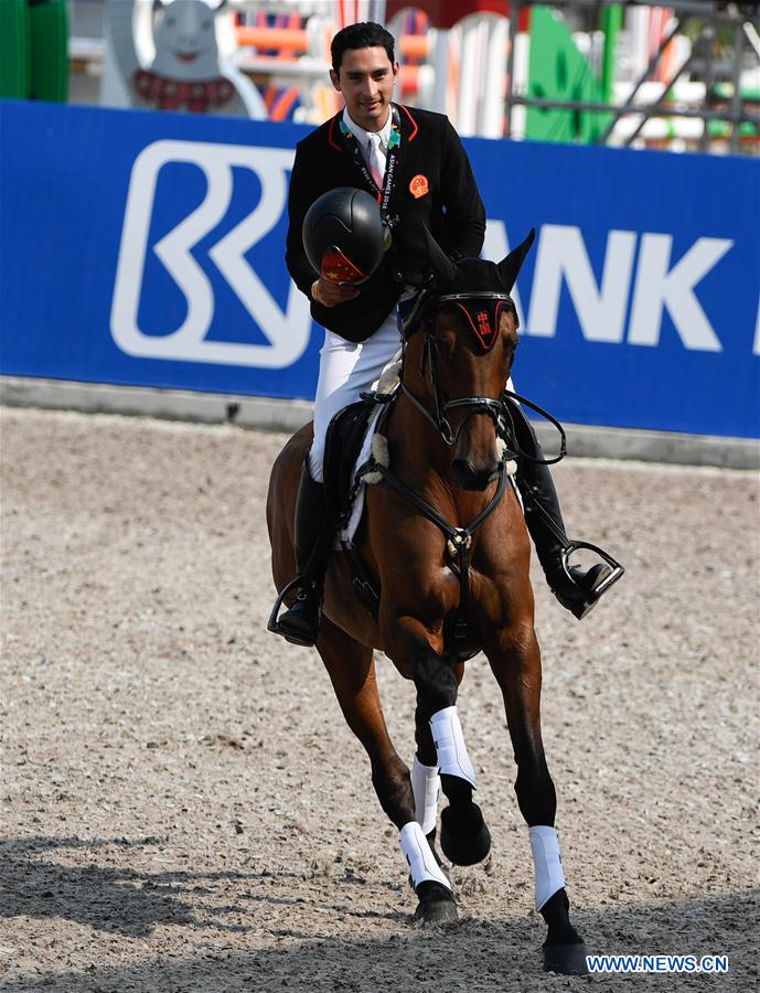 (SP)INDONESIA-PALEMBANG-ASIAN GAMES 2018-EQUESTRIAN-EVENTING INDIVIDUAL