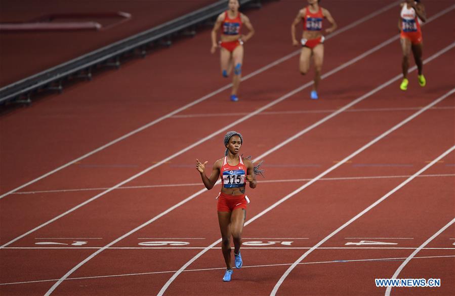 (SP)INDONESIA-JAKARTA-ASIAN GAMES-ATHLETICS-WOMEN'S 400M FINAL