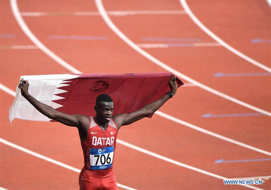 (SP)INDONESIA-JAKARTA-ASIAN GAMES-ATHLETICS-MEN'S 400M FINAL