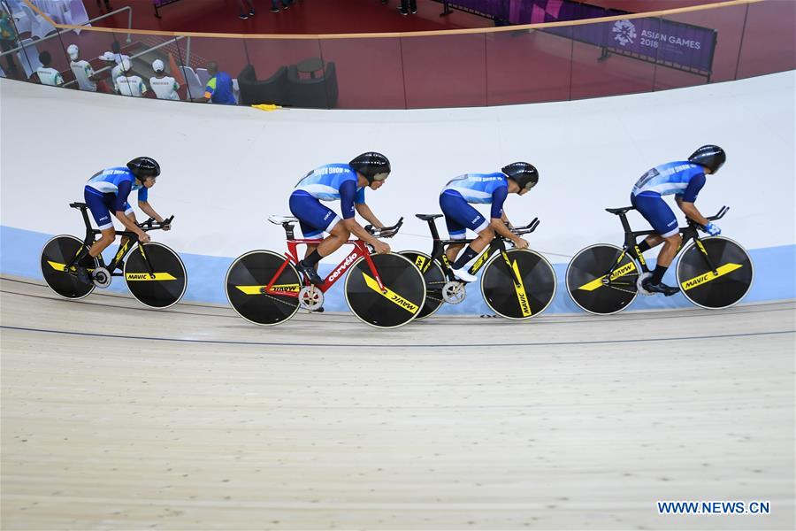 (SP)INDONESIA-JAKARTA-ASIAN GAMES-CYCLING TRACK