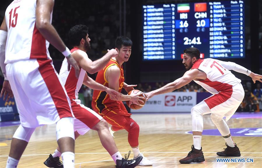 (SP)INDONESIA-JAKARTA-ASIAN GAMES-MEN'S BASKETBALL FINAL-CHINA VS IRAN