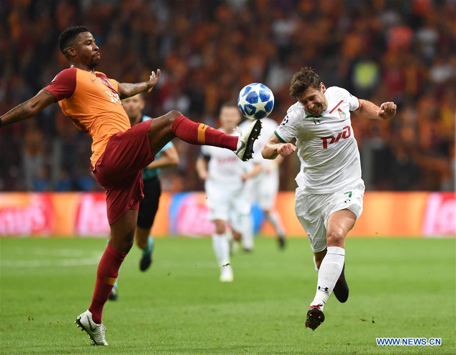 (SP)TURKEY-ISTANBUL-SOCCER-UEFA CHAMPIONS LEAGUE-GALATASARAY VS LOKOMOTIV MOSCOW