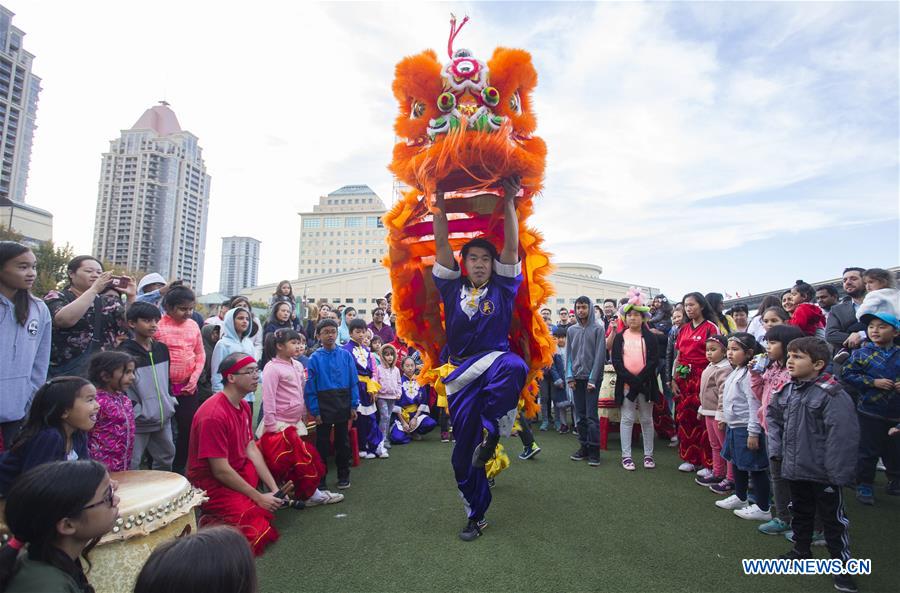 CANADA-MISSISSAUGA-DRAGON LION DANCE FESTIVAL