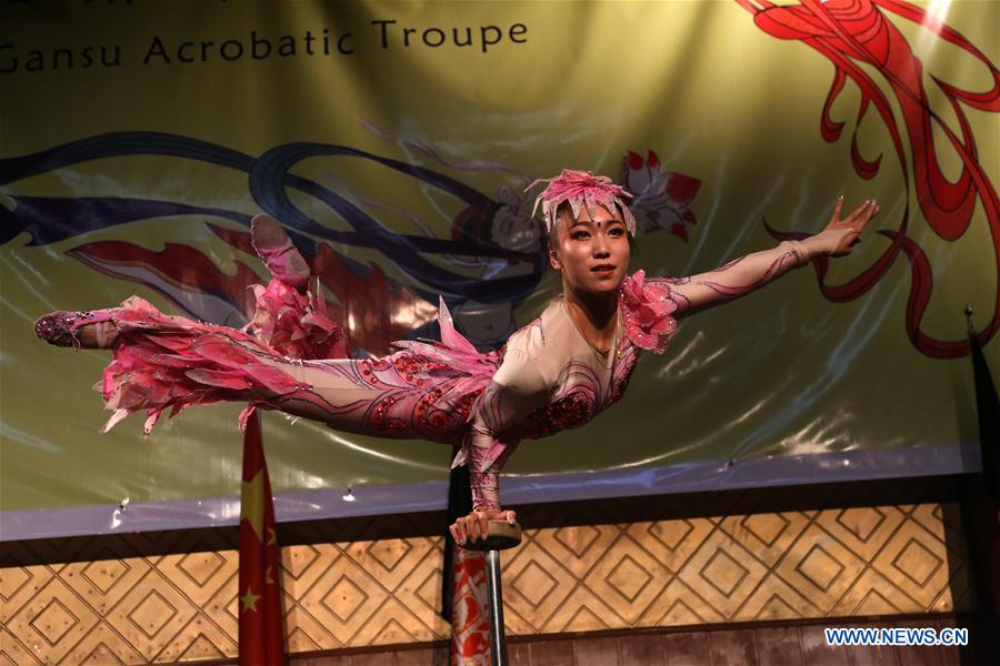 AFGHANISTAN-KABUL-CHINESE ART TROUPE-PERFORMANCE