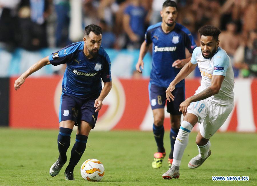 (SP)CYPRIS-NICOSIA-SOCCER-UEFA EUROPA LEAGUE-APOLLON VS MARSEILLE