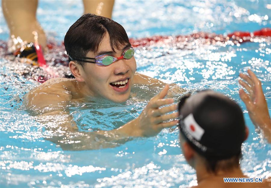 (SP)ARGENTINA-BUENOS AIRES-SUMMER YOUTH OLYMPIC GAMES-SWIMMING-MEN'S 100M BREASTSTROKE