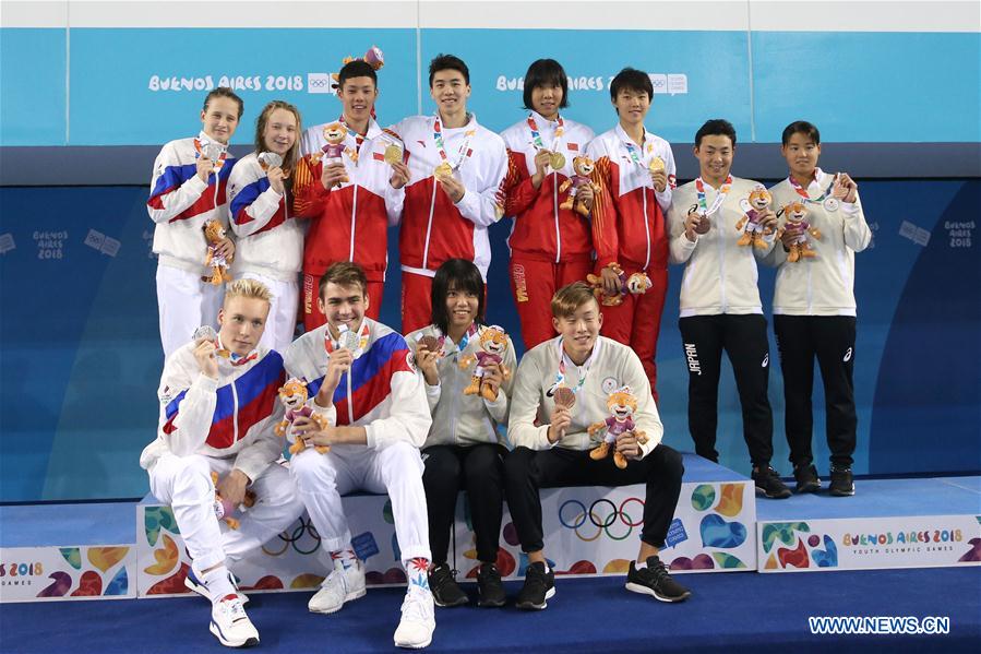 (SP)ARGENTINA-BUENOS AIRES-SUMMER YOUTH OLYMPIC GAMES-SWIMMING