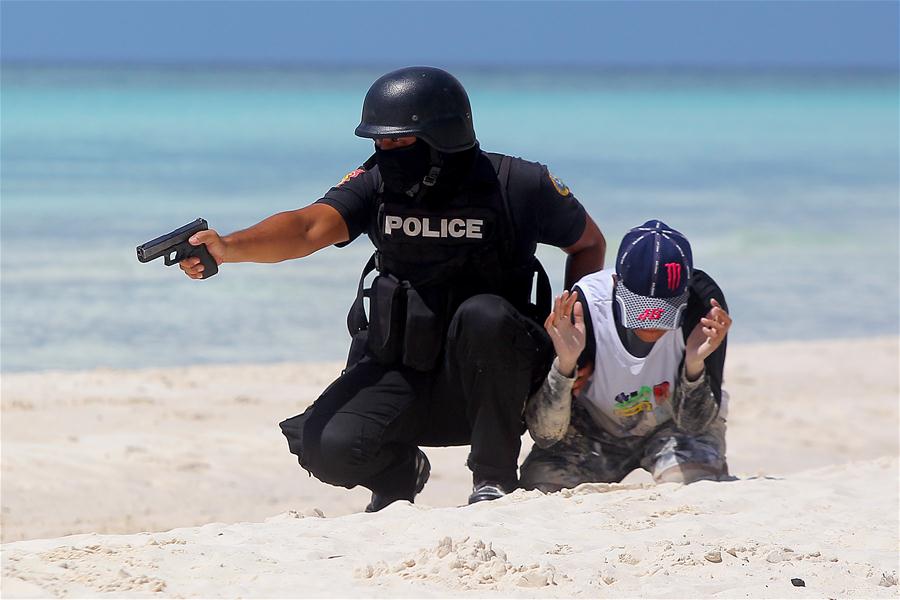 PHILIPPINES-BORACAY ISLAND-SECURITY CAPABILITY DEMONSTRATION