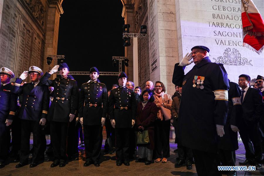 FRANCE-PARIS-WWI-ASIANS-TRIBUTE