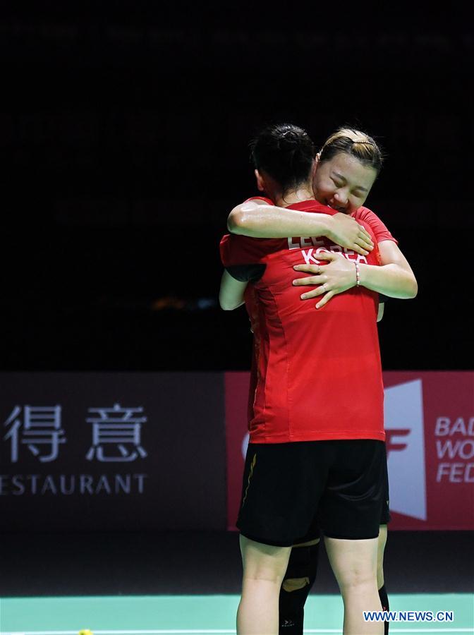 (SP)CHINA-FUZHOU-BADMINTON-FINALS