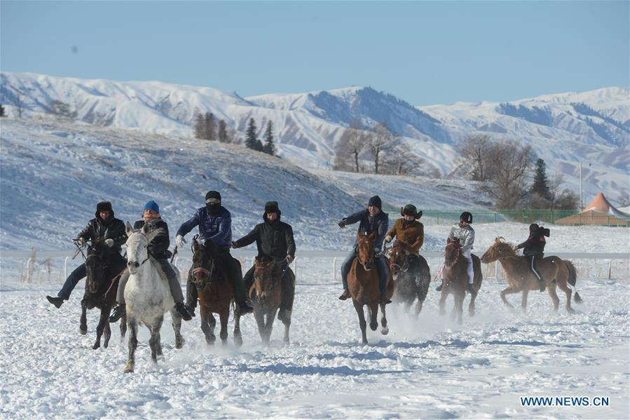 CHINA-XINJIANG-XINYUAN-ICE-SNOW TOURISM (CN)