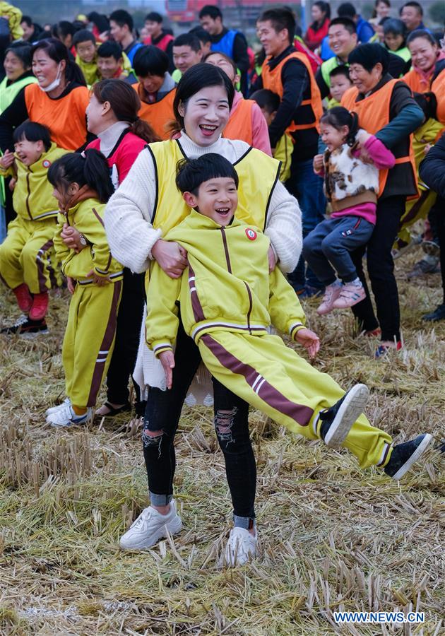 CHINA-ZHEJIANG-CHANGXING-RICE FIELD-RECREATION (CN)