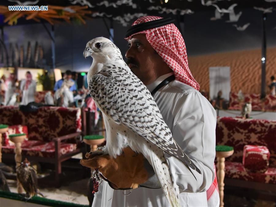 SAUDI ARABIA-RIYADH-FALCONS AND HUNTING EXHIBITION