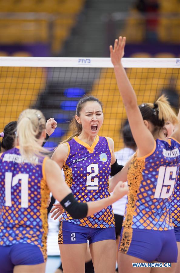 (SP)CHINA-SHAOXING-VOLLEYBALL-FIVB-WOMEN'S CLUB WORLD CHAMPIONSHIP(CN)