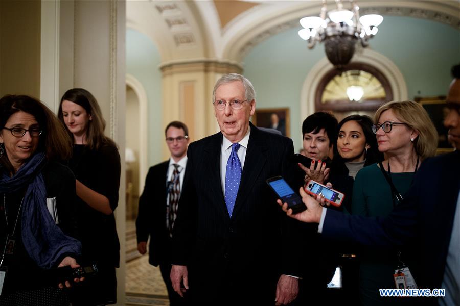 U.S.-WASHINGTON D.C.-SENATE-MITCH MCCONNELL