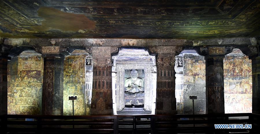 INDIA-AURANGABAD-AJANTA CAVES