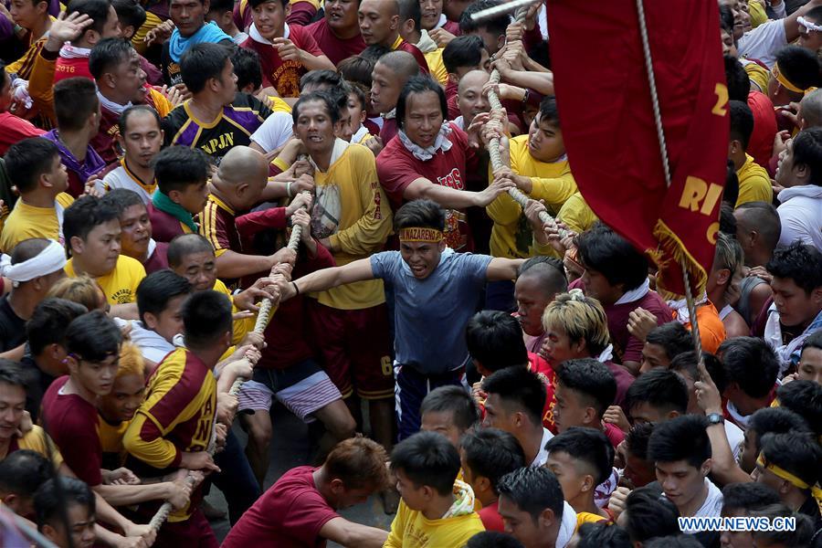 PHILIPPINES-MANILA-BLACK NAZARENE-ANNUAL FEAST