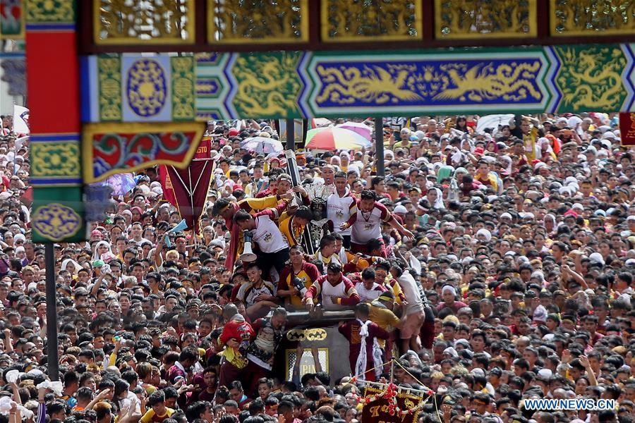 PHILIPPINES-MANILA-BLACK NAZARENE-ANNUAL FEAST