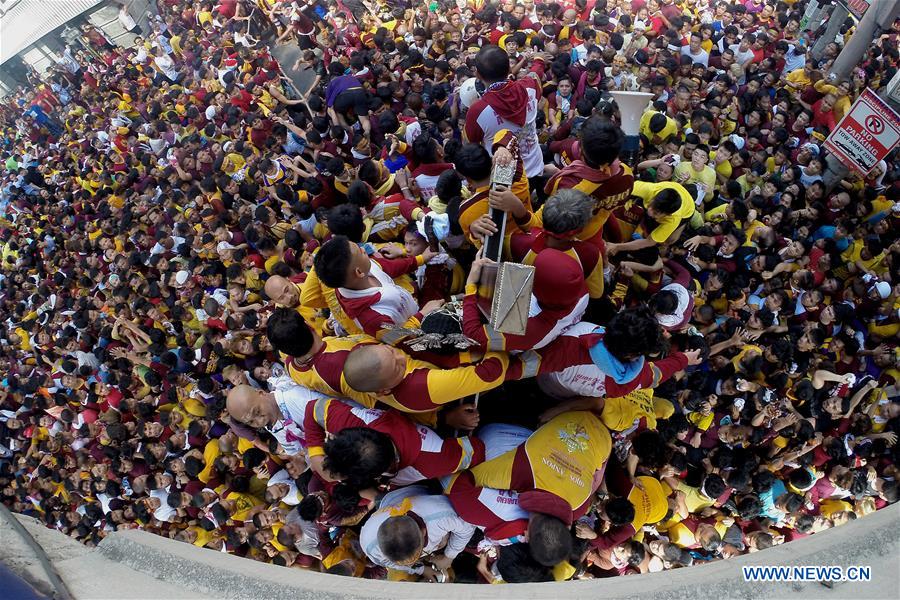  PHILIPPINES-MANILA-BLACK NAZARENE-ANNUAL FEAST