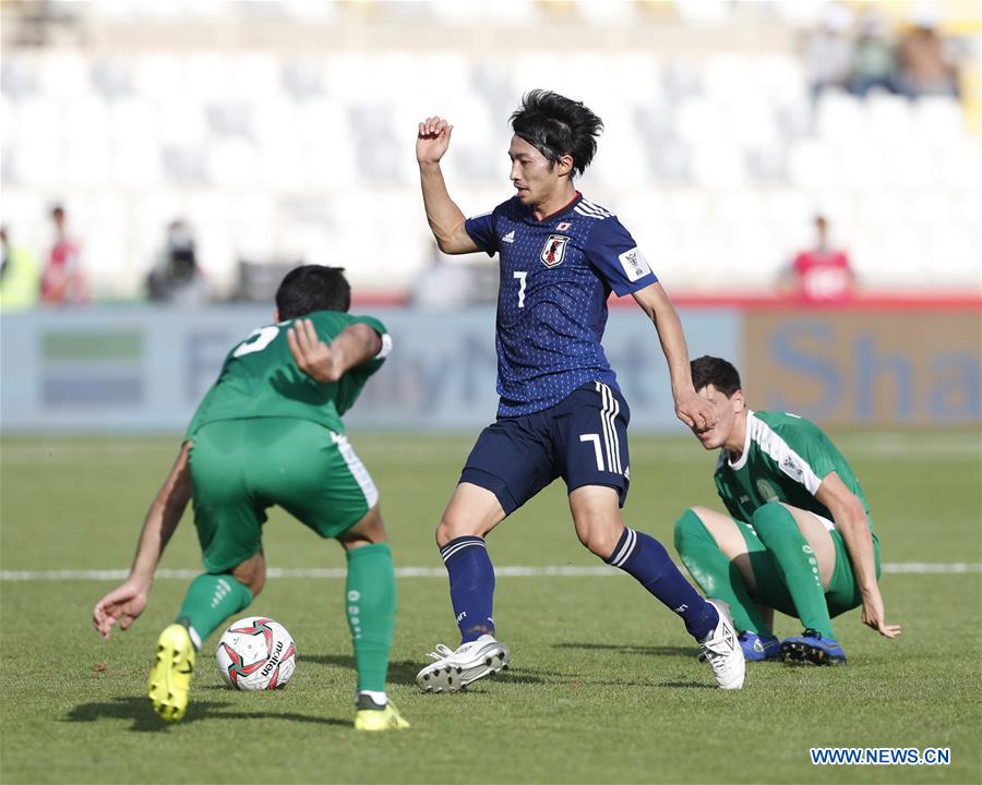 (SP)UAE-ABU DHABI-SOCCER-AFC ASIAN CUP 2019-GROUP F-JPN VS TKM