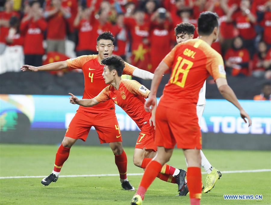 (SP)UAE-ABU DHABI-SOCCER-AFC ASIAN CUP 2019-GROUP C-CHN VS PHI