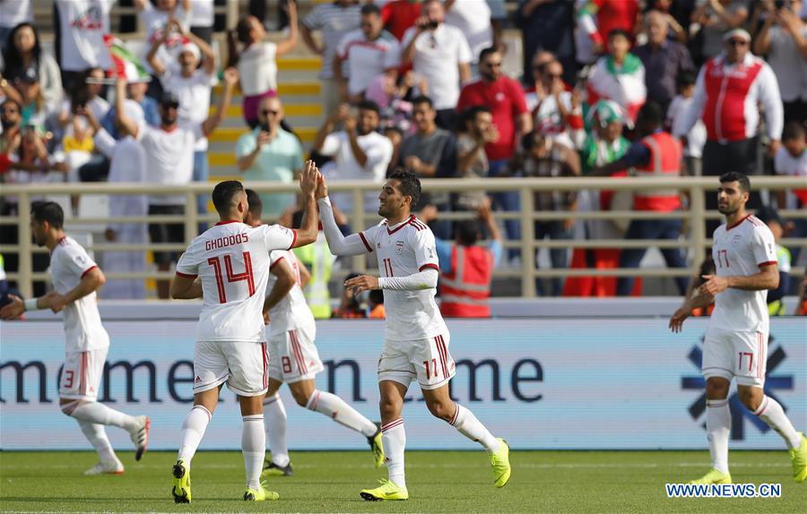 (SP)UAE-ABU DHABI-SOCCER-AFC ASIAN CUP 2019-GROUP D-VIETNAM VS IRAN