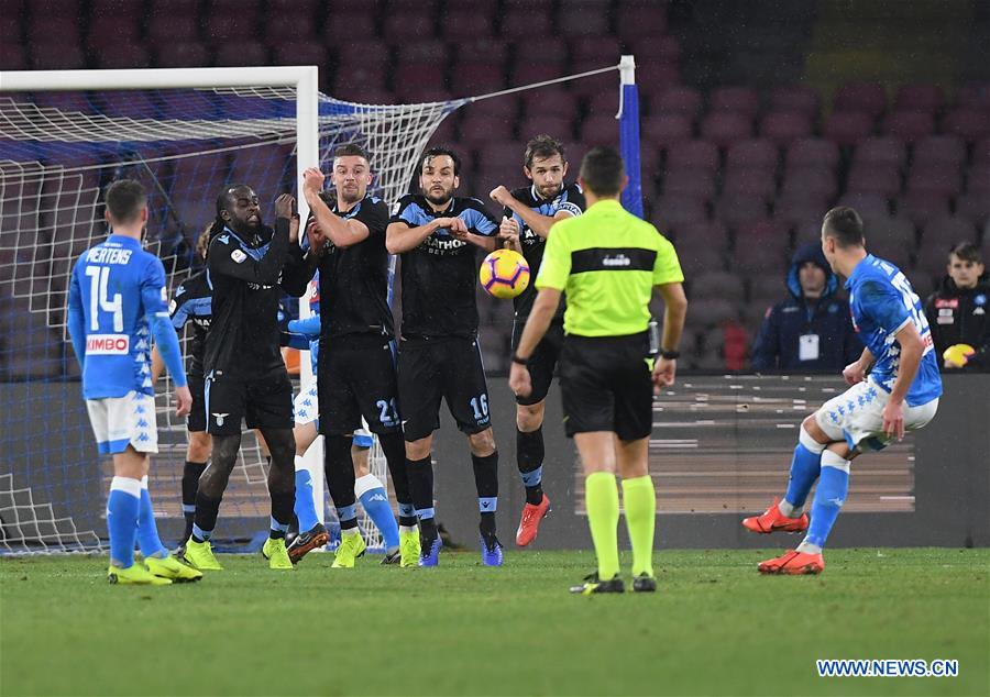 (SP)ITALY-NAPLES-FOOTBALL-SERIE A-NAPOLI-LAZIO