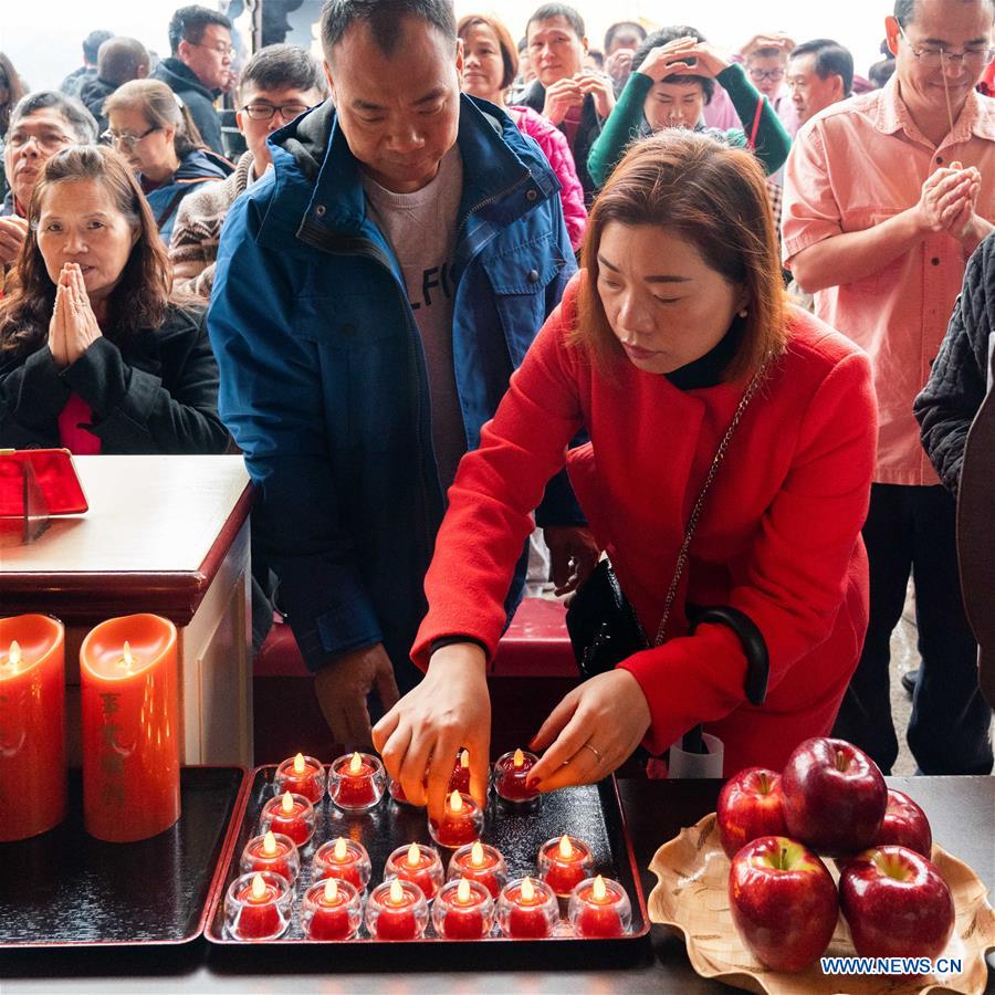 U.S.-LOS ANGELES-TEMPLE-CHINESE LUNAR NEW YEAR