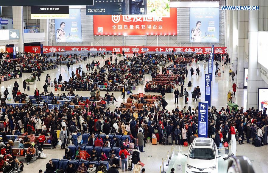 CHINA-SPRING FESTIVAL-HOLIDAY END-TRAVEL RUSH (CN)