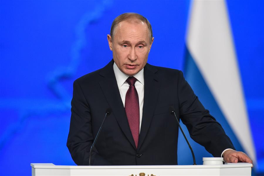 RUSSIA-MOSCOW-PUTIN-ANNUAL ADDRESS