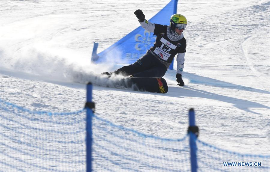 (SP)CHINA-HEBEI-ZHANGJIAKOU-FIS SNOWBOARD-PARALLEL GIANT SLALOM(CN)