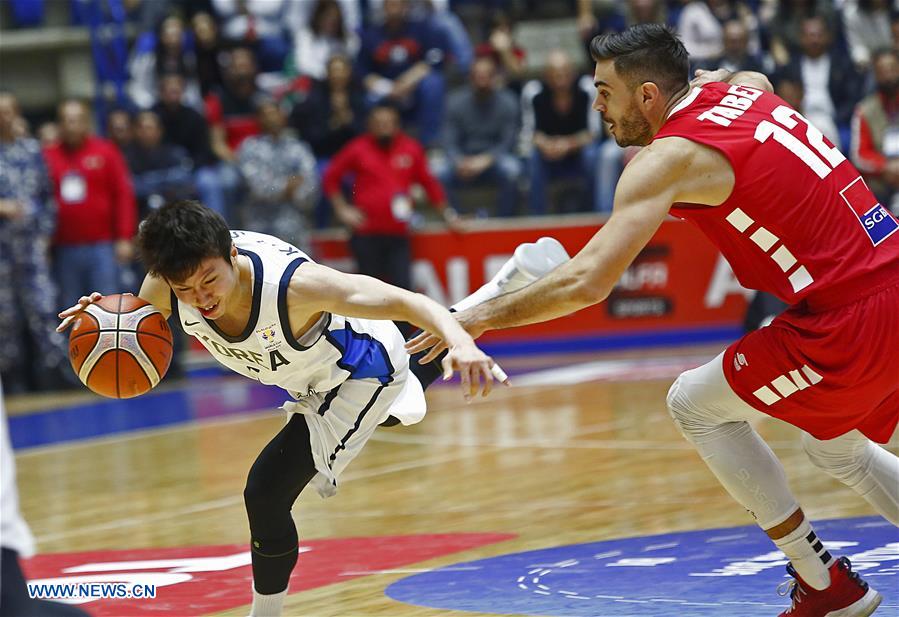 (SP)LEBANON-ZOUK MIKAEL-BASKETBALL-WORLD CUP ASIAN QUALIFIERS-LBN VS KOR