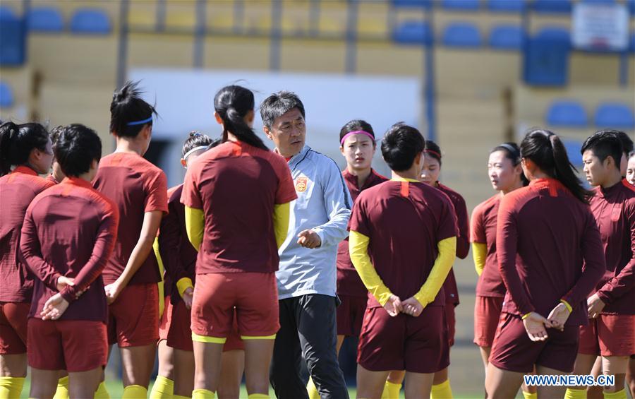 (SP)PORTUGAL-ALBUFEIRA-SOCCER-ALGARVE CUP-CHN-TRAINING SESSION