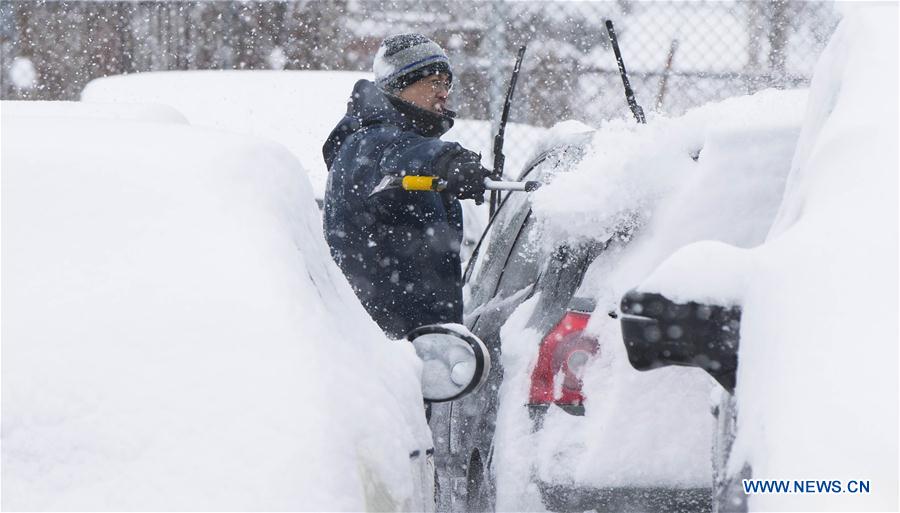 CANADA-TORONTO-SNOWFALL