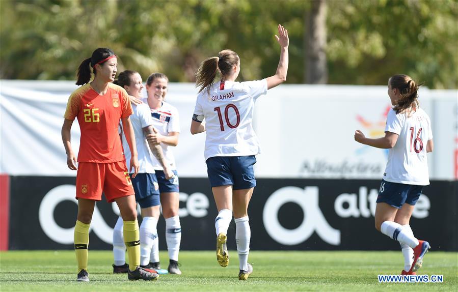 (SP)PORTUGAL-ALBUFEIRA-WOMEN'S SOCCER-2019 ALGARVE CUP