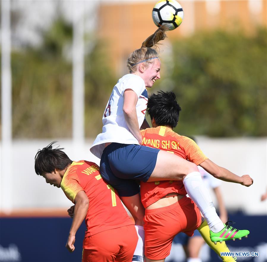 (SP)PORTUGAL-ALBUFEIRA-WOMEN'S SOCCER-2019 ALGARVE CUP