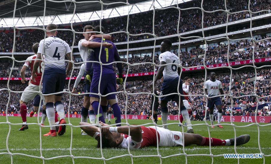 (SP)BRITAIN-LONDON-FOOTBALL-PREMIER LEAGUE-TOT HOTSPUR VS ARSENAL