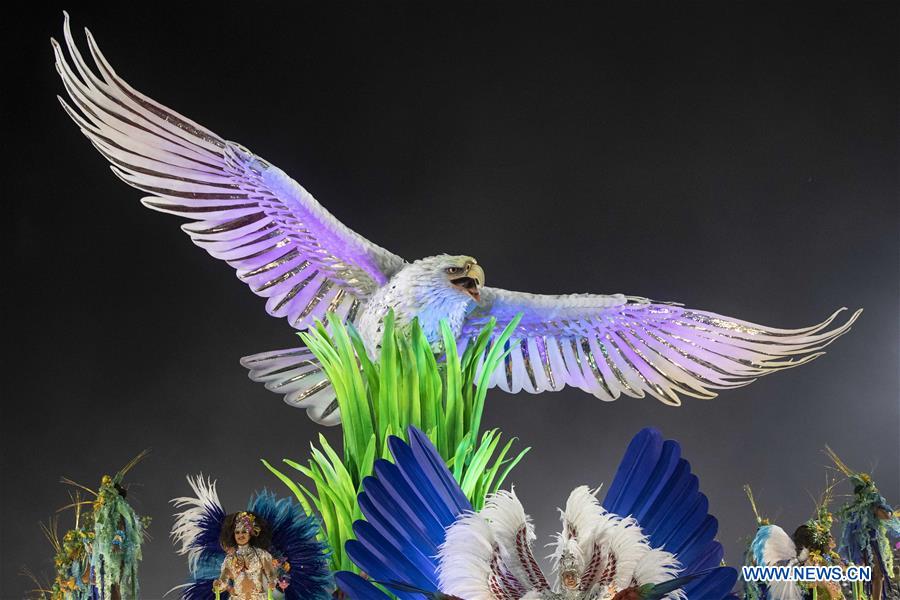 BRAZIL-RIO DE JANEIRO-CARNIVAL-PARADE