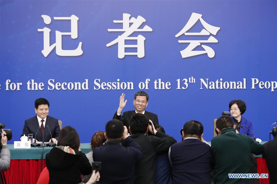 (TWO SESSIONS)CHINA-BEIJING-NPC-PRESS CONFERENCE (CN)