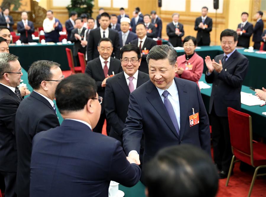 (TWO SESSIONS)CHINA-BEIJING-XI JINPING-NPC-DELIBERATION (CN)