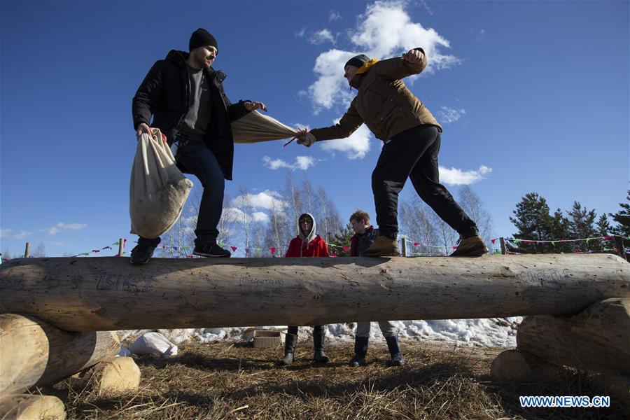 RUSSIA-NIKOLA-LENIVETS-MASLENITSA CELEBRATION